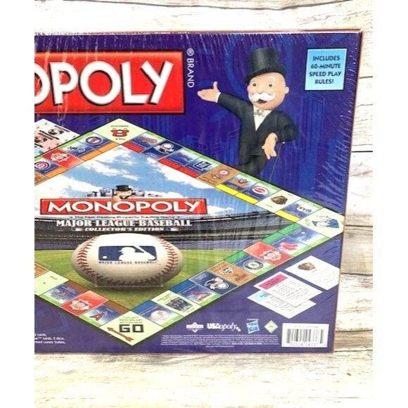 Monopoly Major League Baseball Collector's Edition Board Game - Picture 5 of 8